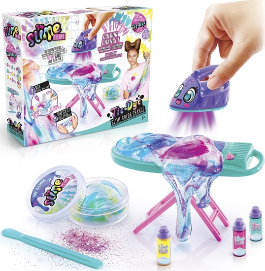 Picture of BigBuy Fun SO SLIME - Tie Dye Color Change Table and Iron (1158) /Arts and Crafts