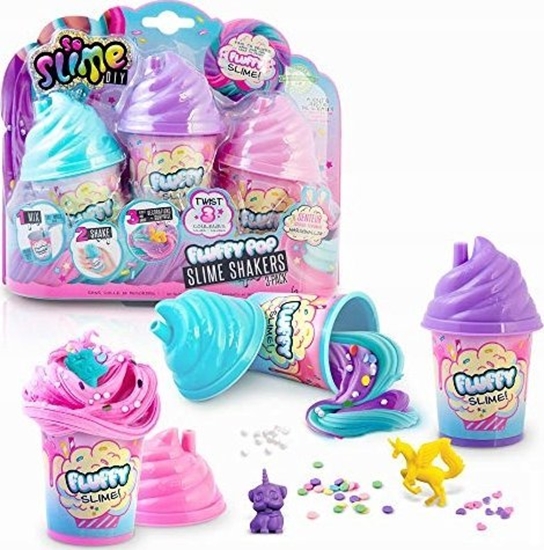 Picture of BigBuy Fun SO SLIME set Fluffy shaker 3-pack