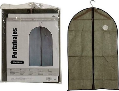 Attēls no Bigbuy Home Pokrowiec na Ubrania Szary Materia (60 x 100 cm)