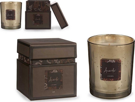 Picture of Bigbuy Home wieczka Zapachowa Cococes Kokos Pomaraczowy (8 x 9 x 8 cm)