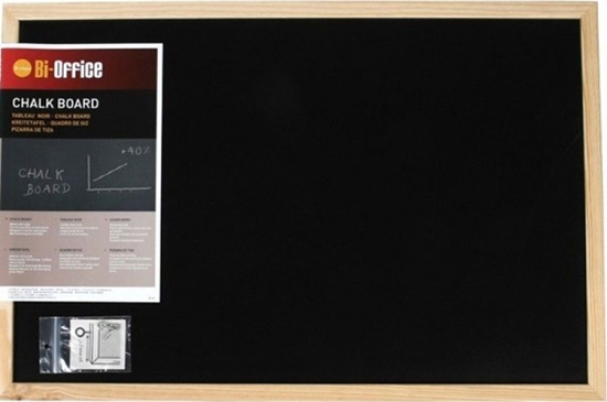 Picture of Bi-Office Tablica kredowa BI-OFFICE, 60x40cm, rama drewniana