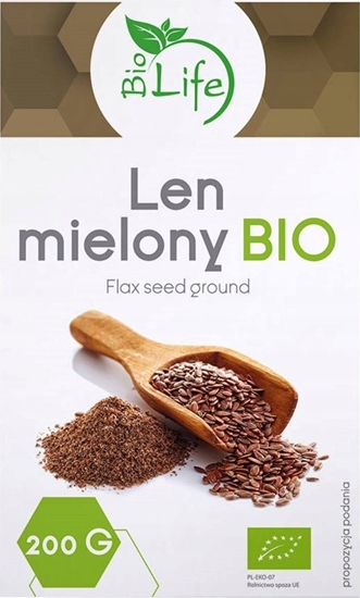 Изображение BioLife Len mielony BIO 200 g