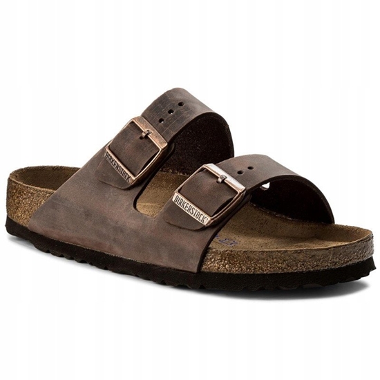 Picture of Birkenstock Arizona FL WB Habana 452761 Brzowe 44