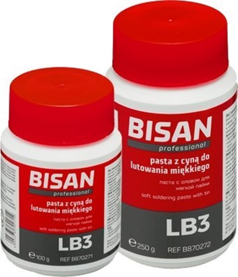 Picture of Bisan PASTA Z CYN DO LUTOWANIA MIKKIEGO LB3 250G (PUSZKA) [25]