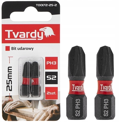 Attēls no Bit udarowy PH3 25mm S2 (2/10/50/500)