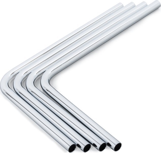 Picture of BitsPower Bitspower Messing Hardtube 16mm AD, 220x300mm, 90 Grad - 4er-Pac