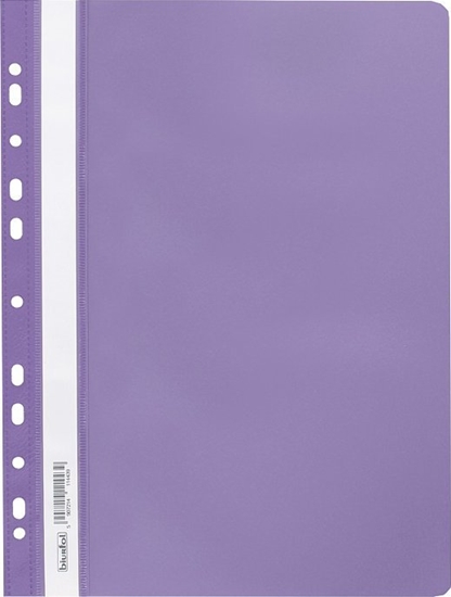 Picture of BIUR-FOL Skoroszyt plastikowy z perforacj A4 BIUR-FOL SPP-02-11 fioletowy PP