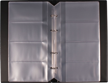 Изображение Biurfol Wizytownik na 200 wizytówek standard granat (wik0410019)