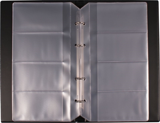 Изображение Biurfol Wizytownik na 200 wizytówek standard granat (wik0410019)