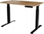 Picture of Biurko Cama Meble Biurko z elektryczn regulacj wysokoci MOON 121x67x72-120 czarny/wotan