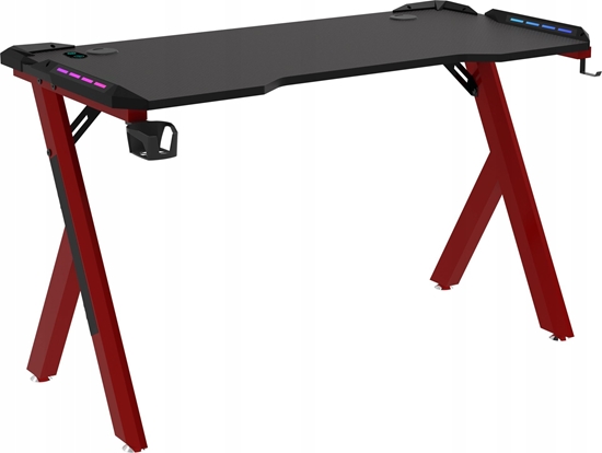 Picture of Biurko Cortek BIURKO GAMINGOWE DLA GRACZA CORTEK 141 RGB STEROWANIE UCHWYTY