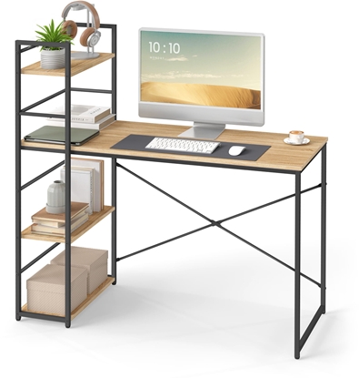 Изображение Biurko Komputerowe MAX 4.0 - sonoma / nogi czarne