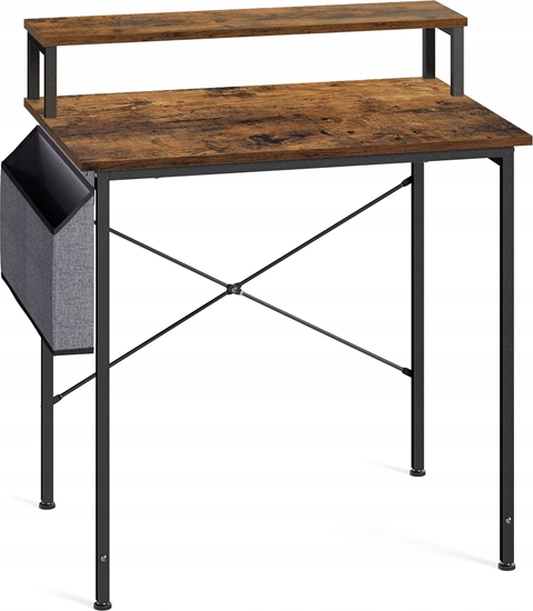 Picture of Biurko Leobert LWD080B01V1 Brzowe 80 cm x 55 cm