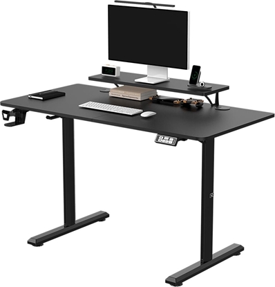 Picture of Biurko Ultradesk Highlander Czarne 120 cmx60 cm