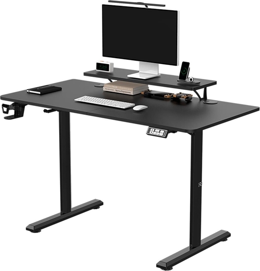 Picture of Biurko Ultradesk Highlander Czarne 120 cmx60 cm