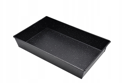 Изображение BLACHA FORMA DO PIECZENIA 36X23,5X6CM NIEPRZYWIERALNA MARMUREK BRUNBESTE BB-1083