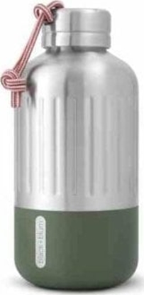 Attēls no Black & Blum Butelka stalowa EXPLORER 650 ml, oliwkowa / Black+Blum
