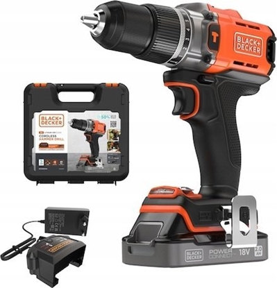Picture of Black&Decker Akku-Schlagbohrschr. 18V 2Ah. Kof BCD383D1XK