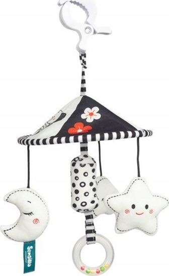 Picture of Sensillo Black&White Karuzela do wózka Gwiazdka