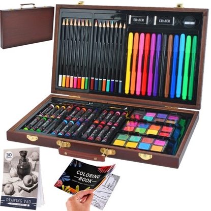 Picture of Blackmoon (6072) Art Set for Painting 81 pcs + Suitcase
