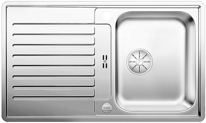 Изображение Zlewozmywak Blanco BLANCO CLASSIC Pro 45 S-IF stal polerowana odwracalny, korek auto., InFino