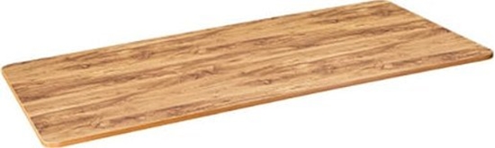 Picture of Blat biurka, rustykalny d�b, 160x75x1,8 cm, laminowana p�yta wi�rowa, Powerton