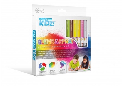 Picture of BLENDY PENS Stationery set Markers Blend and Spray, 24 pcs