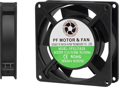 Attēls no Blow 85-943# Wentylator  92x25mm 230v kulk. terminal