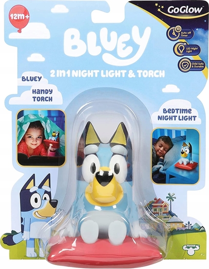 Picture of Bluey Bluey - GoGlow Buddy Night Light and Torch - (10039) /Baby and Toddler Toys