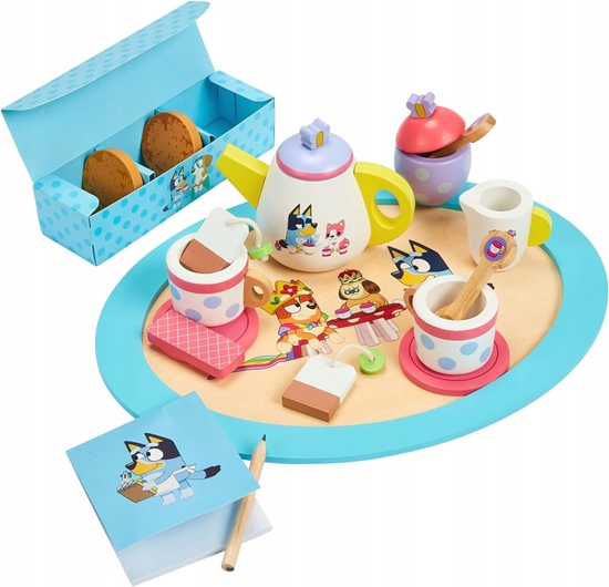 Picture of BLUEY wooden tea set, 264C