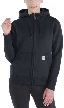 Picture of Bluza Carhartt Clarksburg Full Zip Hoodie Black
