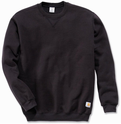 Attēls no Bluza Carhartt Midweight Crewneck Black