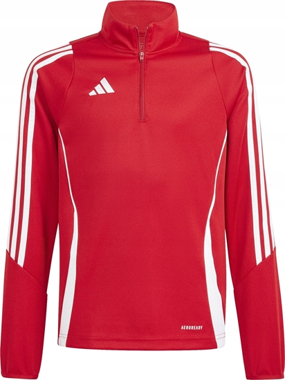 Изображение Bluza dla dzieci adidas Tiro 24 Training Top czerwona IR9361 176cm
