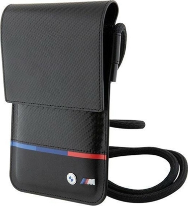 Picture of BMW Torebka BMW BMOWBPUCARTCBK Wallet Bag czarny/black Carbon Tricolor Line