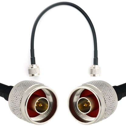 Picture of BNC Male to BNC Male 15m Coaxial Cable — HF240 (LMR240 equivalent)