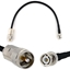 Picture of BNC Male to PL259 30cm UHF Coaxial Cable — HF240 (LMR240 equivalent)