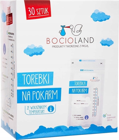 Picture of Bocioland Woreczki na mleko 200ml 30szt.