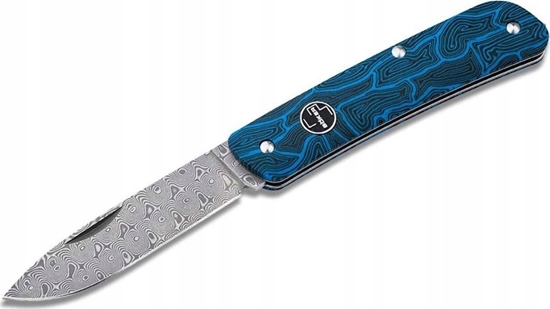 Picture of Boker Scyzoryk Boker Plus Tech Tool Blue Damast