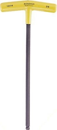 Изображение Bondhus Klucz imbusowy 8,0 BONDHUS - uchwyt T, z kulk