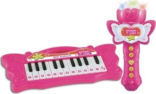 Picture of Bontempi BONTEMPI GIRL KEYBOARD I MIKROFON KARAOKE