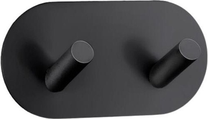 Attēls no Book on Demand Ltd. Adhesive double hook BESLAGSBODEN BB1091, black