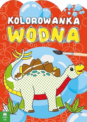 Picture of Books And Fun Ksika Kolorowanka wodna Dinozaury Books and fun