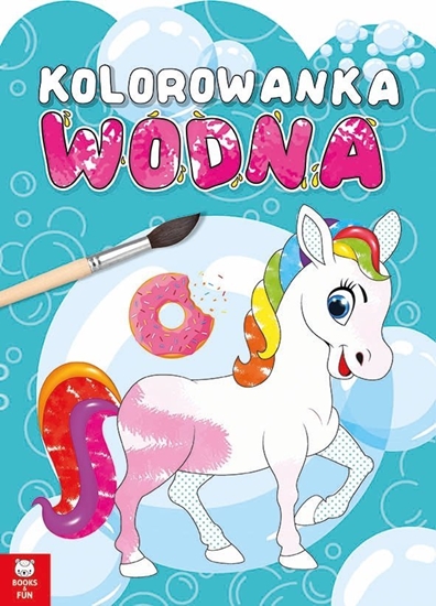 Picture of Books And Fun Ksika Kolorowanka wodna Kucyki Books and fun