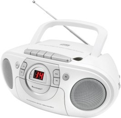 Attēls no BOOMBOX SOUNDMASTER SCD5100WE FM, CD/CD-R/RW, KASETA, SIECIOWO-BATERYJNY, AUX-IN