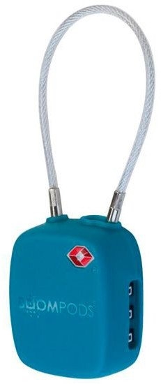 Picture of Boompods LOCK TSA Bag Tracker Ocean Blue