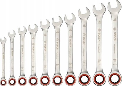 Picture of Bosch Bosch combination ratchet wrench set, 5 pieces, wrench