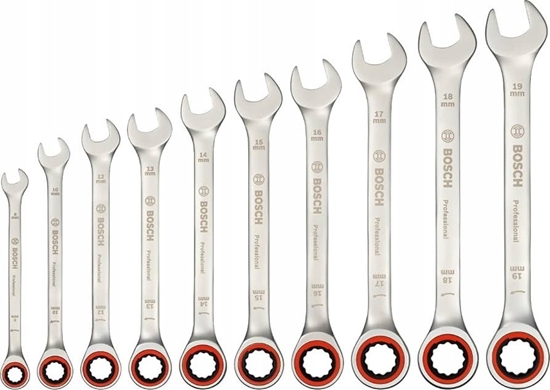 Picture of Bosch Bosch combination ratchet wrench set, 5 pieces, wrench