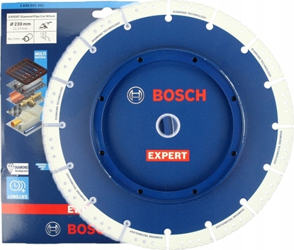 Изображение Bosch Bosch diamond cutting disc EXPERT Diamond Pipe Cut Wheel, 230mm (bore 22.23mm)