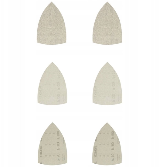 Picture of Bosch Bosch Expert M480 grid structure sanding sheet set 100 x 150mm, K80 / 120 / 180 (6 pieces, for multi-sander)