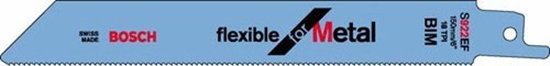 Изображение Bosch Bosch Säbelsägeblatt S 922 EF, Flexible for Metal, 2er-Pack 2608656038 (2608656038)